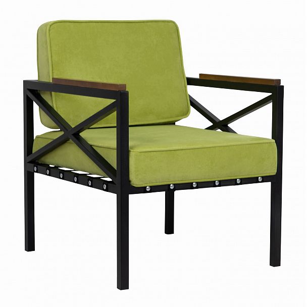 Мини - Кресло МК24, оливковый - Вид 1