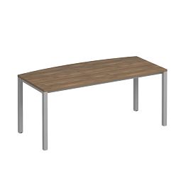 Стол руководителя на металлокаркасе КФ Комфорт КФ К.С1 1142 ШТ дуб шамони темный / серый - Фото предпросмотра
