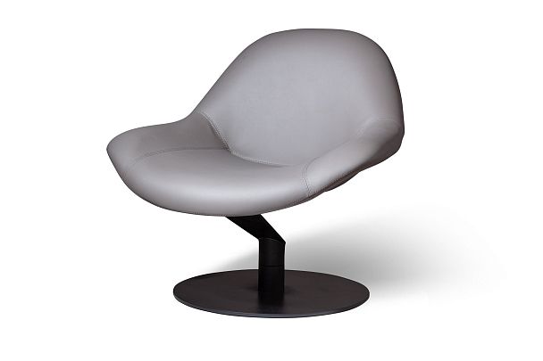 Лаунж кресло Zero Gravity с механизмом кручения, серый - Вид 4