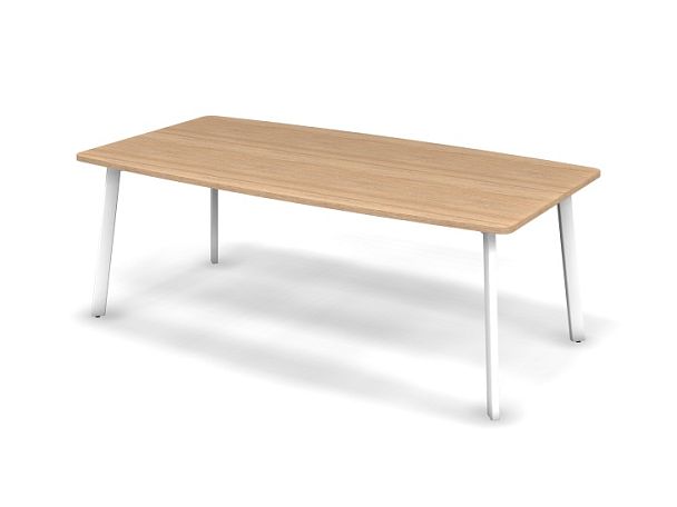 MATRIX 121S501 Стол переговорный 2100х1100х775 Швейцарский вяз/Белый - Вид 1