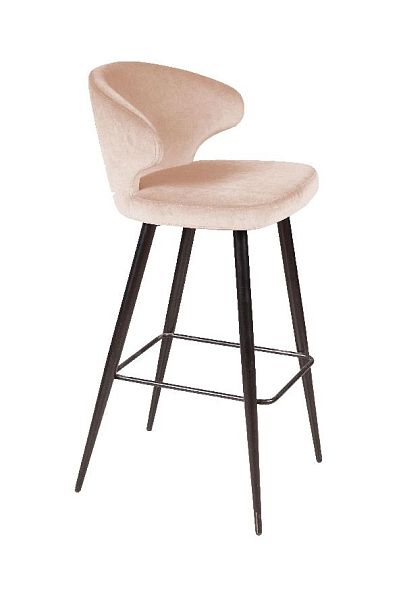 Стул барный Richard, бархат бежевый 5 - Вид 3