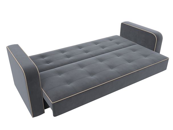 Диван-книжка Тур Велюр серый - Вид 7