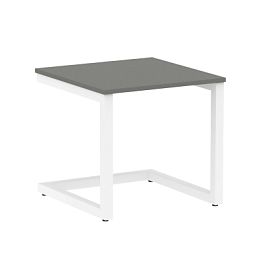 Home Office Стол журнальный VR.SP-2-58.G Металлик/Белый металл 580*600*550 - Фото предпросмотра