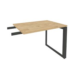 Onix Direct Брифинг-приставка на О-образном м/к O.MO-BR-9 Тиквуд светлый/Антрацит металл 980*720*750 - Фото предпросмотра