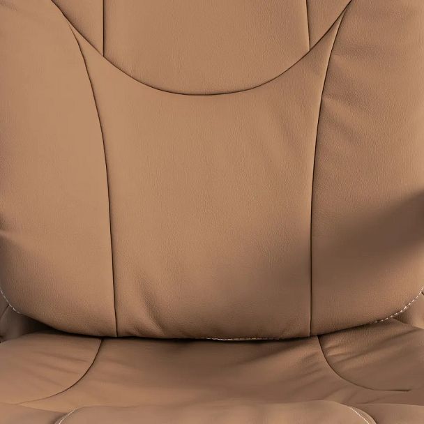 Кресло Софти Люкс/Softy Lux, Экокожа LUX Classic 18-13, св.-коричневый - Вид 10