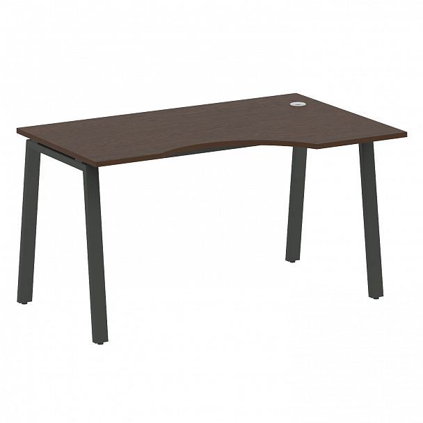 Стол "Metal System" БА.СА-2 венге/антрацит - Вид 1