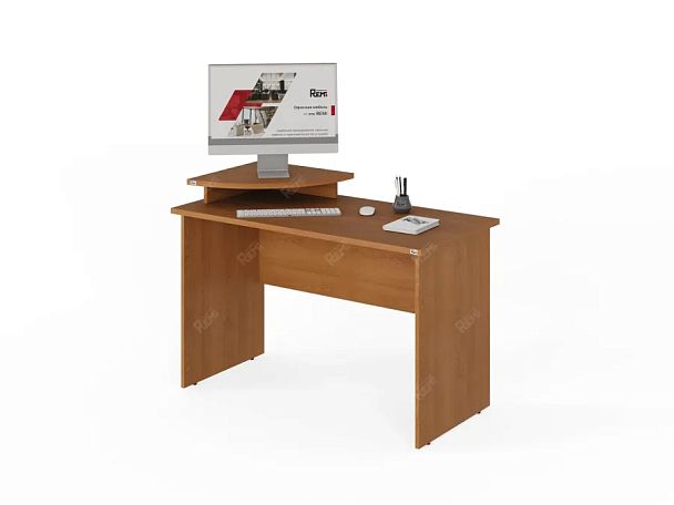 ЛАЙТ / LIGHT RLG059 Полка под монитор 50x50x10 Вишня - Вид 4