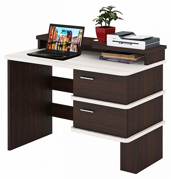 Стол компьютерный Домино СД-15 C Венге/Карамель - Вид 2