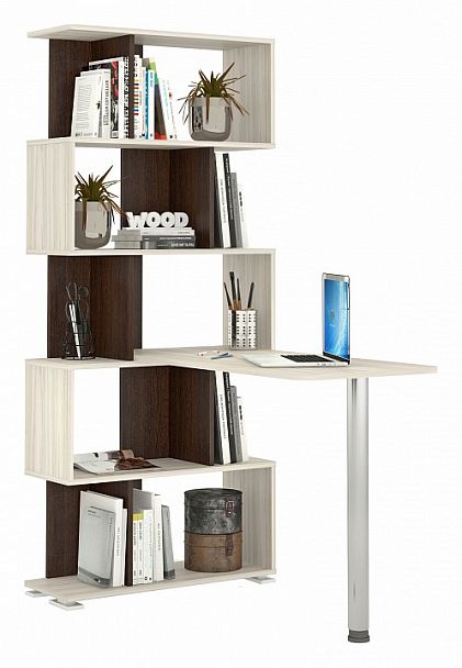 Стол компьютерный Домино СЛ-5СТ Венге/Карамель - Вид 2