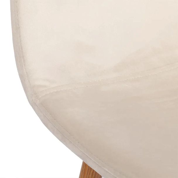 Стул Бриз/Breeze (мод.4724)/2 шт. в упаковке, вельвет/металл, Light beige (светло-бежевый) HLR1 / натуральный - Вид 7