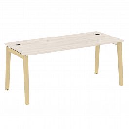 Стол рабочий руководителя "Onix wood direct" OW.SRR-5.8 денвер светлый/дуб светлый - Фото предпросмотра