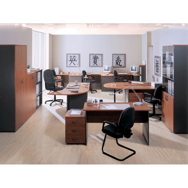 Стол рабочий эргономичный левый/правый "Фаворит" ТК-12 - Вид 2