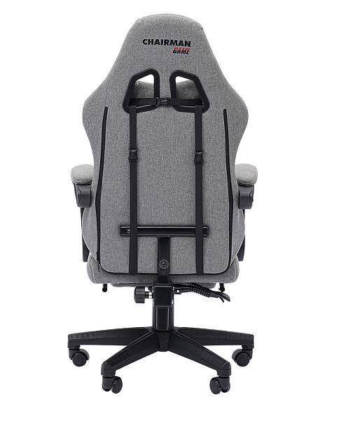 Кресло CHAIRMAN CH26 ткань, серый - Вид 5