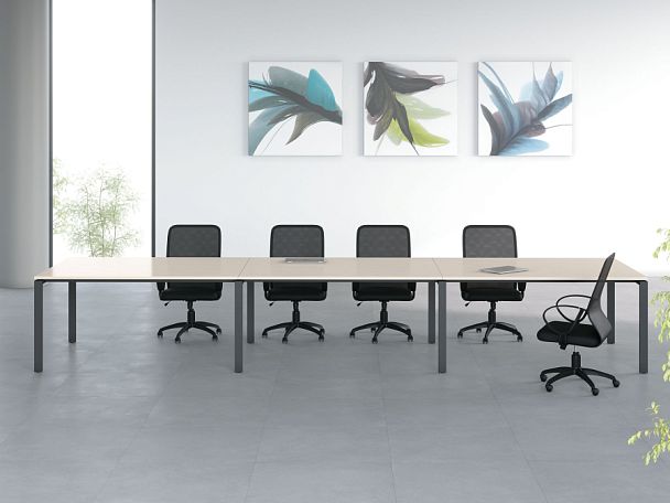 Передняя панель стола 160 Trend 145x1,6x35 тёмный дуб - Вид 22