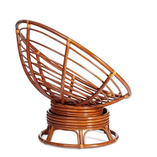 Кресло-качалка Папасан/Papasan (W 23/01 B) /без подушки/Pecan (орех) - Вид 3