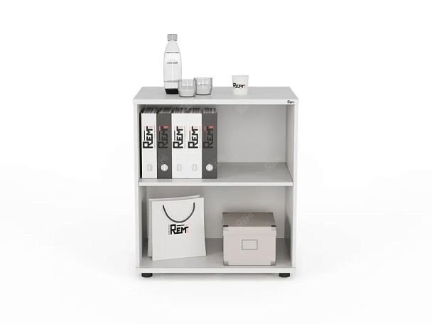 ЛАЙТ / LIGHT RLG024-70x55 Стеллаж 1 полка 70x55x77 Белый - Вид 2