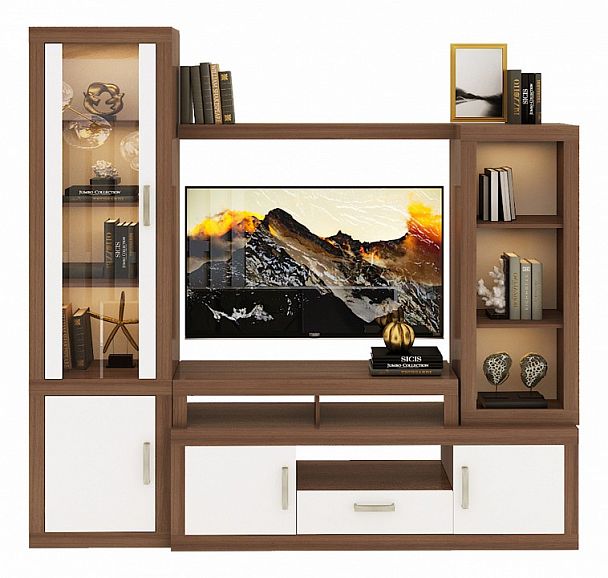 Стенка-горка Toivo ГСТ 1 Белый/Шамони - Вид 1