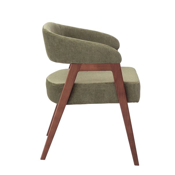 Стул Ricco, велюр Sharli 6, ножки бук морилка старинный орех - Вид 3