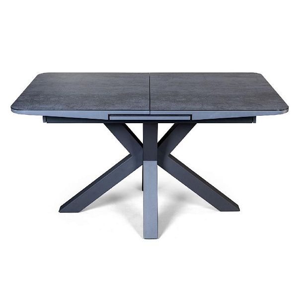 Стол раскладной Lincoln (160+40 см) глазурованное стекло черный - Вид 3