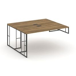 Rift Рабочая станция для опорной тумбы RF.DRSOT-014 Сандал Янтарный/Металл Антрацит 1580*1432*750 - Фото предпросмотра