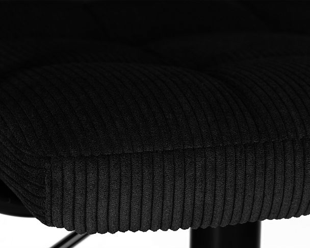 Стул барный DOBRIN KRUGER ARM BLACK (черный вельвет (LAR-E2041-52)) - Вид 7