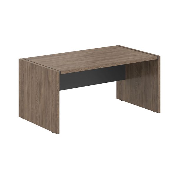 Стол руководителя MST 169 Кария Пальмира/Антрацит 1600х900х750 MORRIS TREND - Вид 1