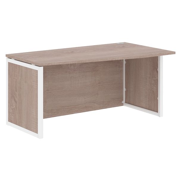 Стол эргономичный XQPCT 169H(R) Дуб Сонома/Белый 1600х900х750 XTEN-QP - Вид 1