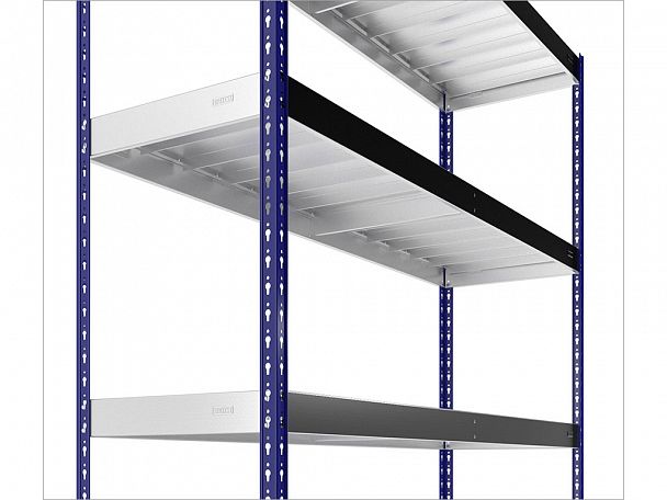 Стеллаж SB 200x152x51/4 c оцинкованным настилом - Вид 3