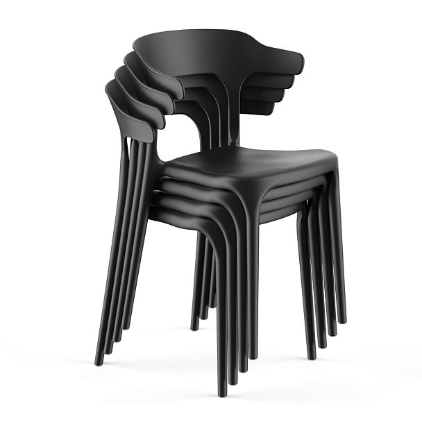 Стул Enova, черный - Вид 3