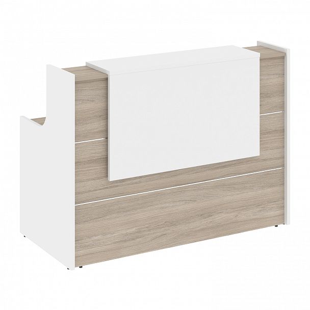 Ресепшн "Onix" O.R-K-2 дуб аттик/белый - Вид 2