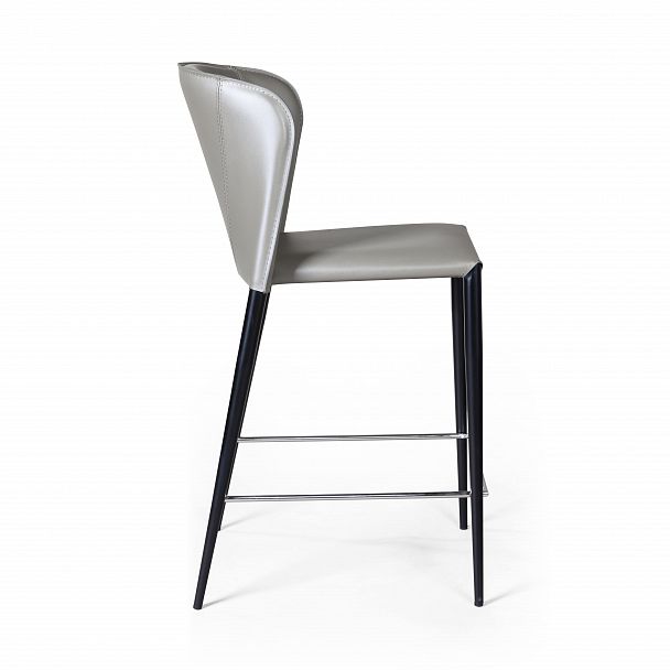 Стул полубарный Albert, кожа тауп - Вид 4