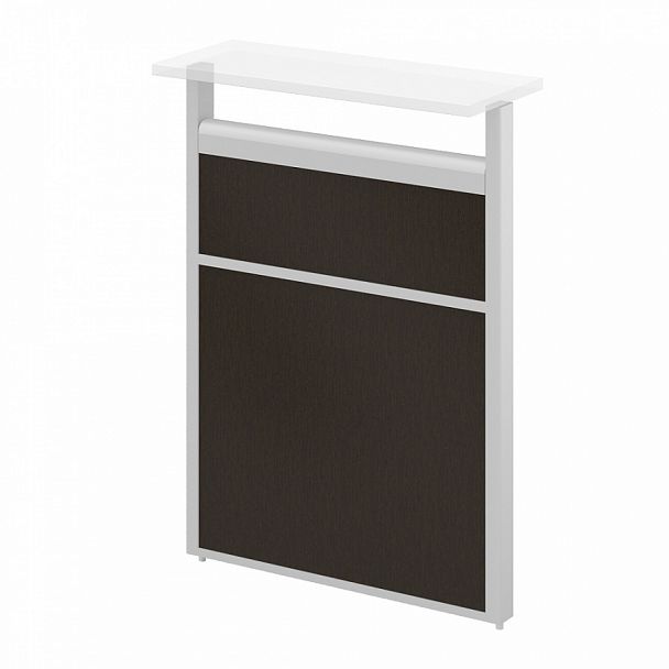 Модуль комбинированный "Логика-ресепшн" ПК-ЛГР-МДК112Х160Д/Д-В1-179 дуб ферраре - Вид 1