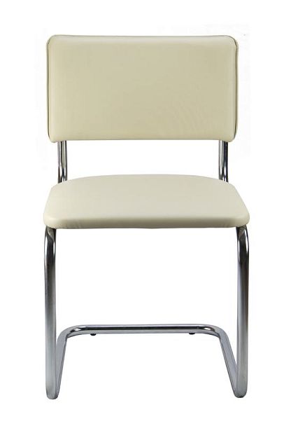 Стул Сильвия 02S Бежевый/Металл Хром гальв. - Вид 4
