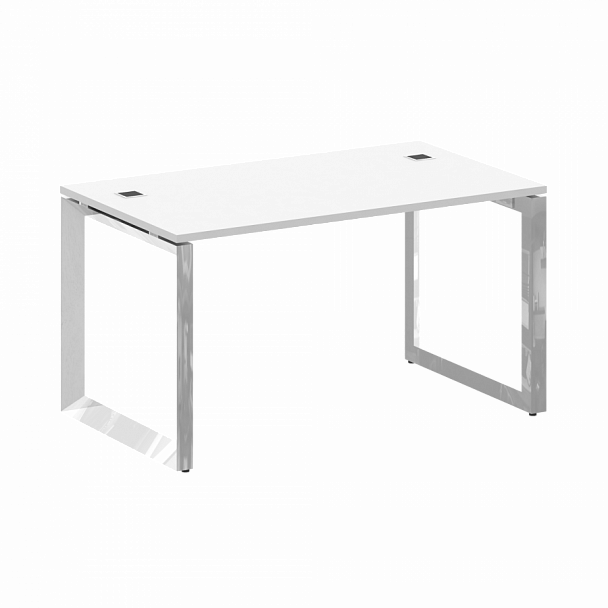 Стол рабочий руководителя на П-образном м/к "ONIX DIRECT LUX" M-O.MP-SRR-3.8 белый - Вид 1