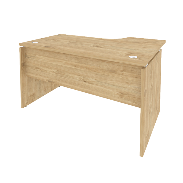 Onix Стол эргономичный левый O.SA-2 (L) Тиквуд светлый 1380*980*750 (720/460) - Вид 1