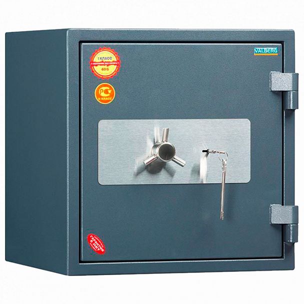 Сейф огневзломостойкий VALBERG "Гарант Евро 46", 491х480х460 мм, 101 кг, ключевой замок, S10299210014 - Вид 1