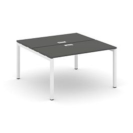 Стайл Проджект Рабочая станция 2-х сторон. SN-5P.DRS-003 Антрацит/Металл Белый 1380*1232*750 - Фото предпросмотра