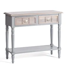 Консоль Secret de Maison Брайтон/Brighton (мод. OD-002), дерево акации/дерево манго/МДФ, Antique grey/grey wash - Фото предпросмотра