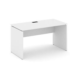 Стайл Проджект Стол письменный SN-D.SP-012 Белый/Черная Заглушка 1180*700*750 - Фото предпросмотра