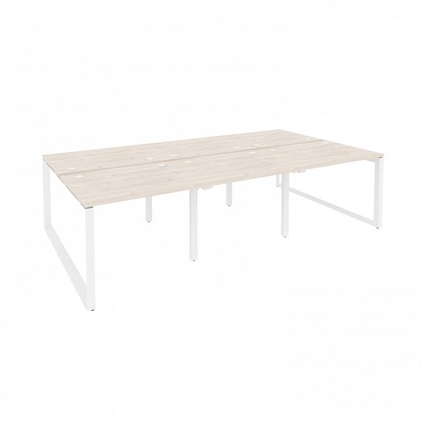 Рабочая станция "Onix" O.MO-D.RS-6.1.8 денвер светлый/белый - Вид 1