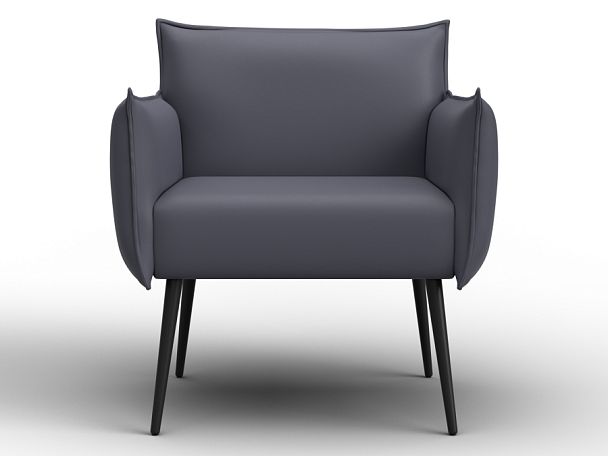 Кресло Лига-083 Экокожа серый - Вид 2