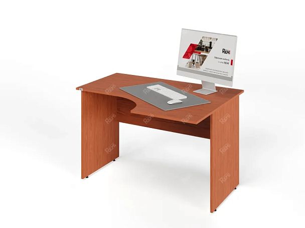UNITY PС3-12 R ОРЕХ ИТАЛЬЯНСКИЙ Офисный стол угловой Правый 1200х900х750 - Вид 3