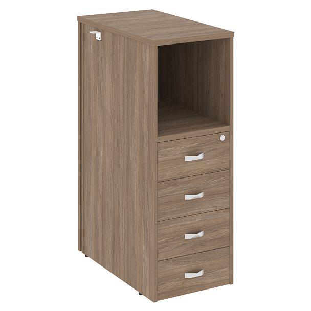 Onix Тумба 4 ящика завершающая, правая O.R-TV-4 (R) Дуб аризона 436*767*1185 - Вид 1