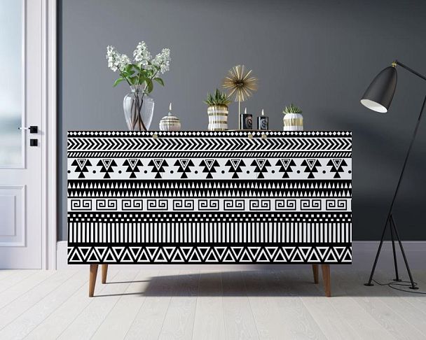 Комод Berber три дверки 19 принт арт BB01/Print_19 - Вид 4