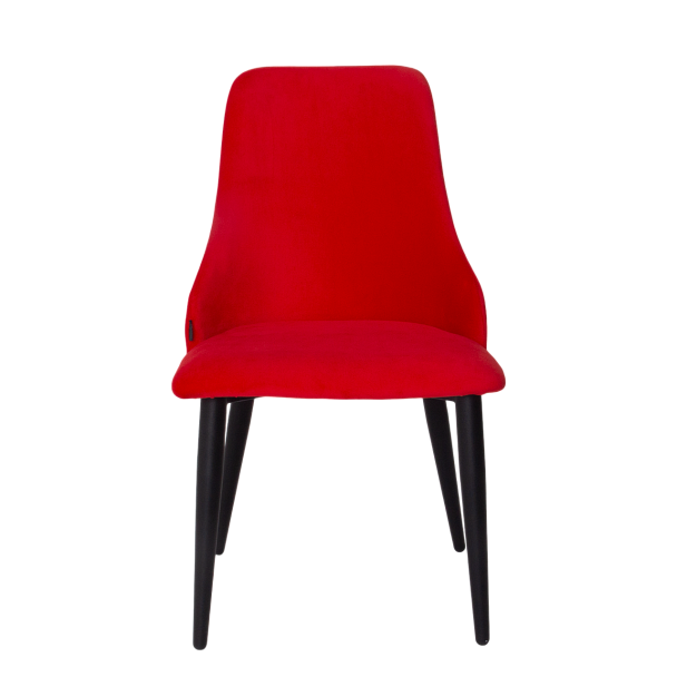 Стул Аэр, велюр Evita 29, металл 40*20 RAL 9005 - Вид 3