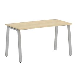 Home Office Стол письменный VR.SP-3-138.A Акация/Серый металл 1380*720*750 - Фото предпросмотра