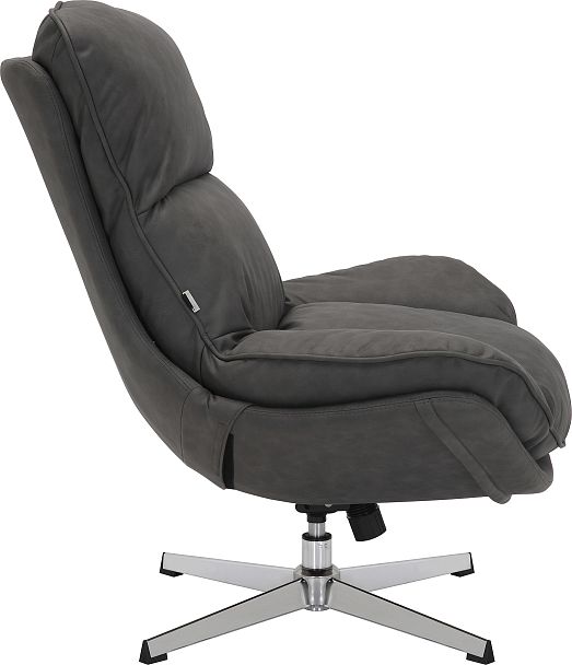 Кресло мягкое Everprof Mango (Манго) Ткань Темно-серый - Вид 3