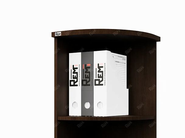 ЛАЙТ / LIGHT RLG030-35x35 Угловой стеллаж 35x35x183 Венге - Вид 5