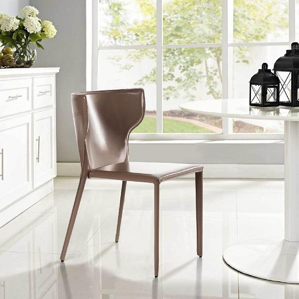 Стул Austin, кожа капучино - Вид 4