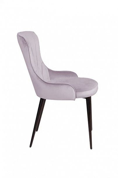 Стул Leonardo, бархат светло-серый 26 - Вид 3